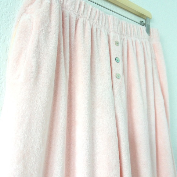 NWT DONNI. Terry Joggers Sweatpants Light Pink Size Large - Picture 9 of 12